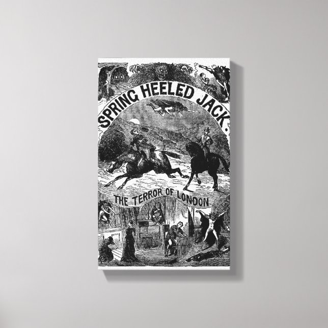 Penny Dreadful - Jack mit Frühjahrshöhnung Leinwanddruck (Vorderseite)