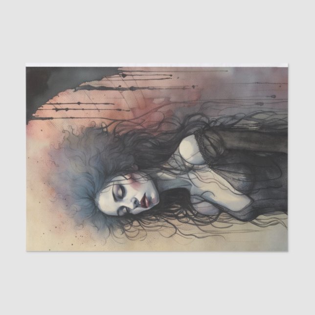 Penny Dreadfuls Gothic Decoupage Paper Seidenpapier (Vorderseite)