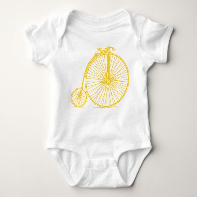 Penny Farthing - Amber Baby Strampler (Vorderseite)