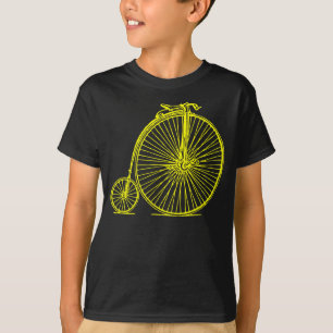 Penny Farthing - Gelb T-Shirt