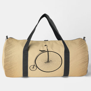 Penny-Farthing Hochrad Antik-Fahrrad Rustikal Duffle Bag