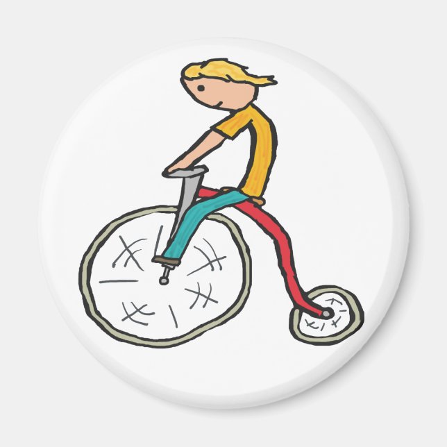 Penny Farthing Magnet (Vorne)