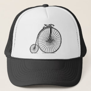 Penny Farthing - Schwarz Truckerkappe