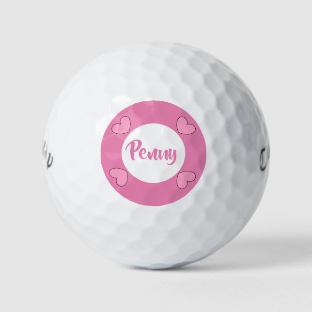 #Penny golf balls by dalDesignNZ Golfball (Vorderseite)