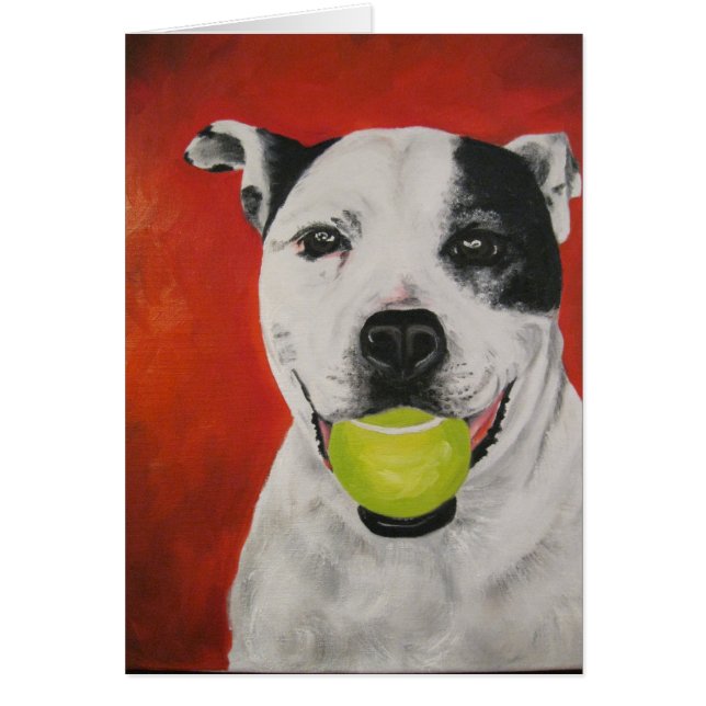 Penny the Pit Bull - Karte (Vorne)