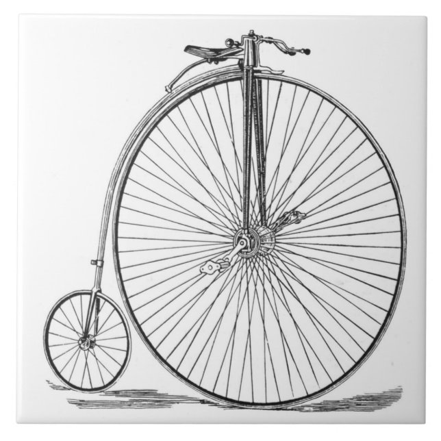Pennyfarthing Fliese (Vorderseite)