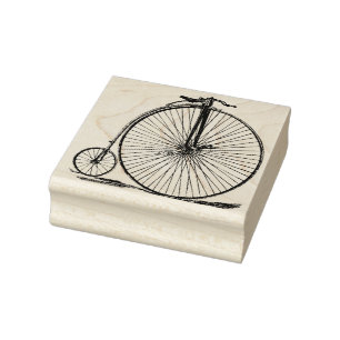 Pennyfarthing Gummistempel