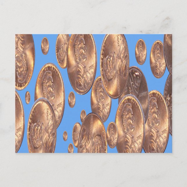 Pennys aus dem Himmel Postkarte (Vorderseite)