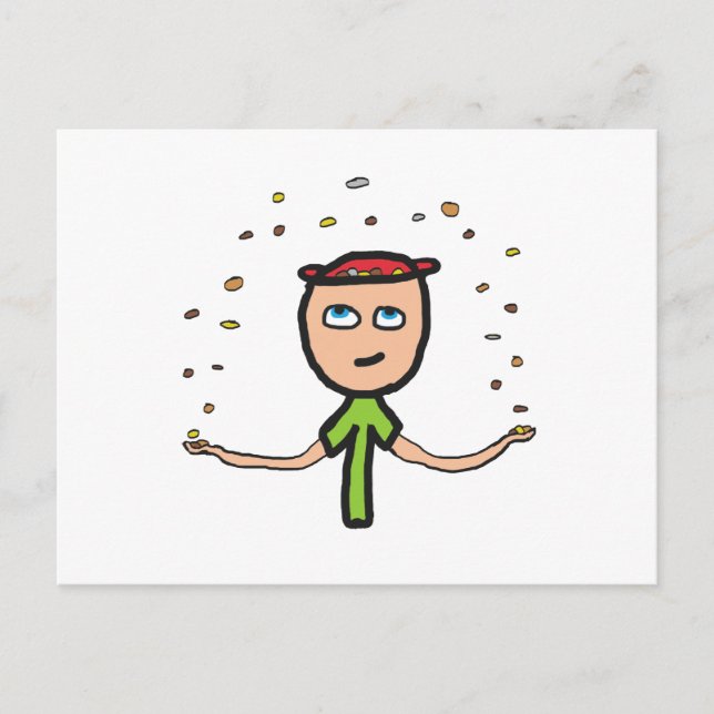 Pennys aus dem Himmel Postkarte (Vorderseite)