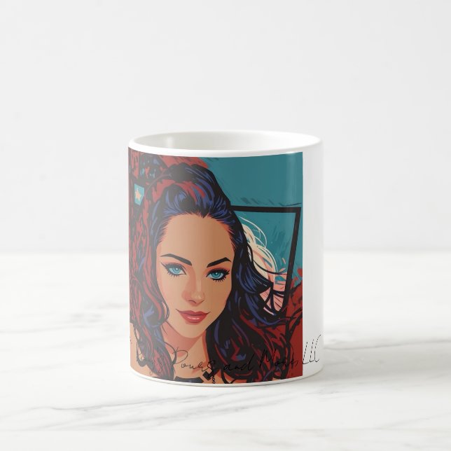Pennys Pours und mehr, LLC Kaffeetasse (Mittel)