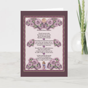 Pennys von den Himmels-Gruß-Karten Karte