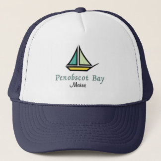 Penobscot Bay, Maine Trucker Hat Truckerkappe