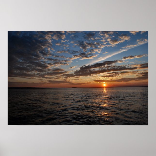 Penobscot Bay Sunset Poster - 1 (Vorne)
