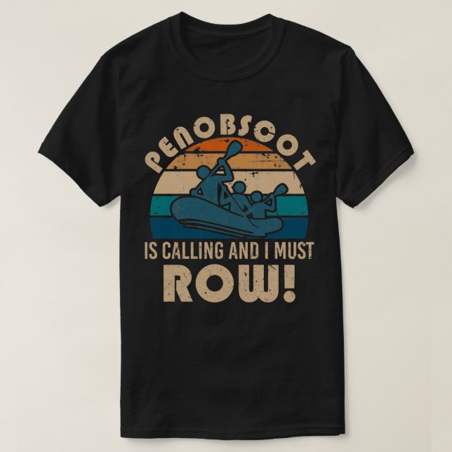 Penobscot River Rafting Classic TShirt (Design vorne)