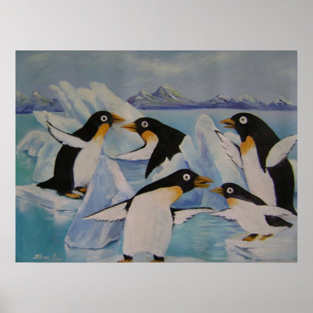 Penquin Märyland Poster (Vorne)