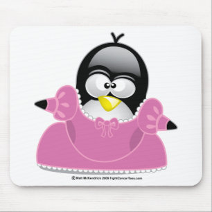 Penquin Prinzessin Mousepad