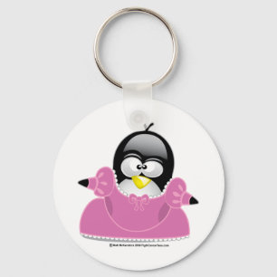 Penquin Prinzessin Schlüsselanhänger