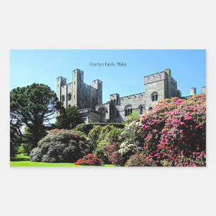 Penrhyn Castle, Wales Rechteckiger Aufkleber