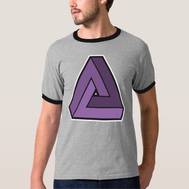 Penrose Dreieck T-Shirt (Vorderseite)