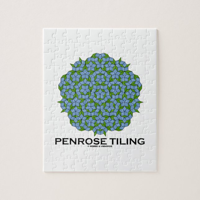 Penrose Tiling (fünffache Symmetrie) Puzzle (Vertikal)