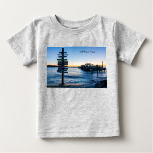 Pensacola Bay Unterschrift Sonnenuntergang durch D Baby T-shirt