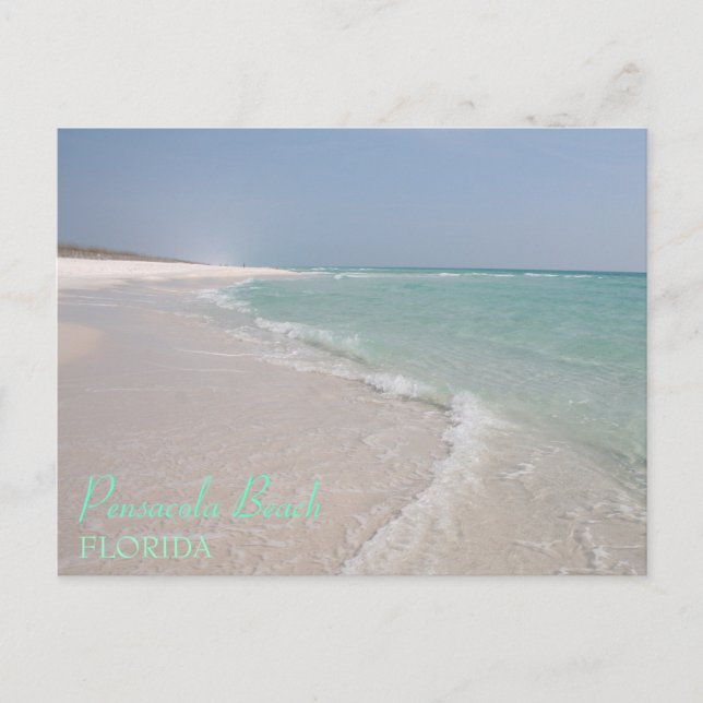 Pensacola Beach, Florida Postkarte (Vorderseite)