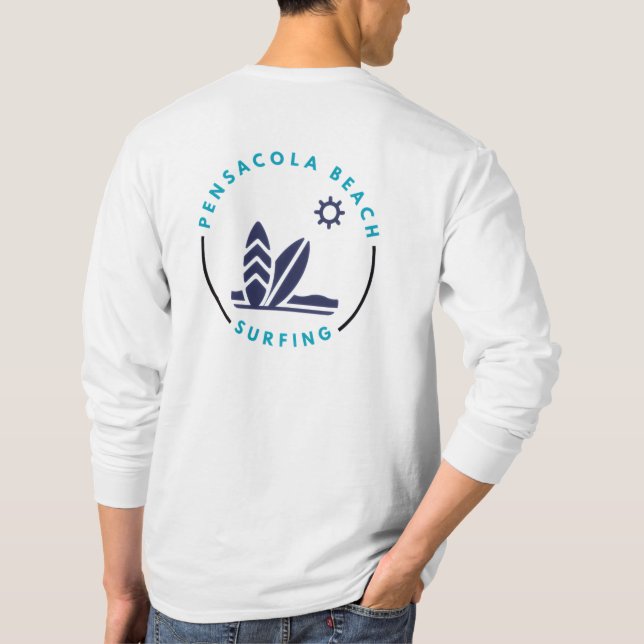 Pensacola Beach Florida Surfing T - Shirt