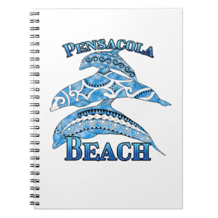 Pensacola Beach Florida Vacation Delphine Notizblock