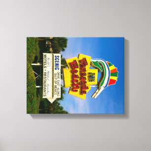 Pensacola Beach Schild - 14 Zoll x 11 Zoll überzog