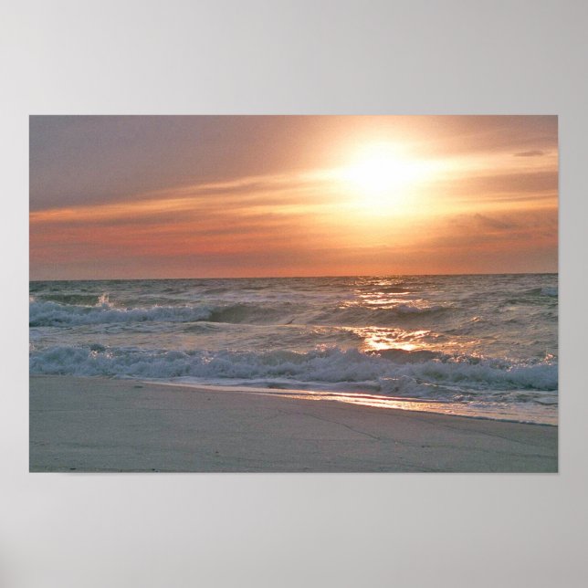Pensacola Beach Sunrise Poster (Vorne)
