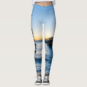 Pensacola-Bucht - Sonnenuntergang durch Legende de Leggings