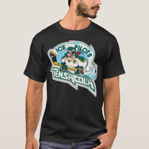 Pensacola Eispiloten Retro Defunktionaler Eishocke T-Shirt