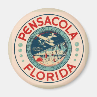 Pensacola FL Vintag Magnet