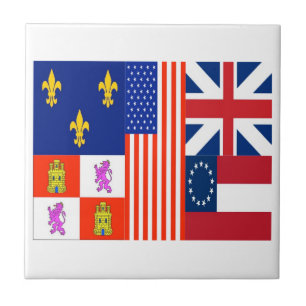 Pensacola-Flagge Fliese
