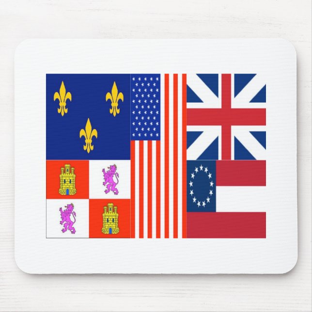 Pensacola-Flagge Mousepad (Vorne)