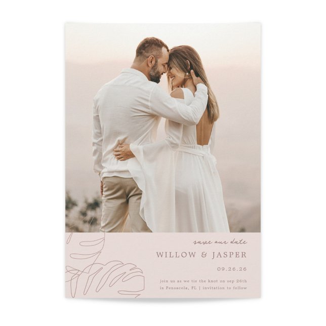 Pensacola Flat Save the Date Card (Von Creator hochgeladen)