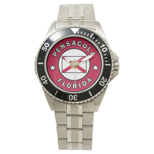 Pensacola Florida Armbanduhr (Vorderseite)
