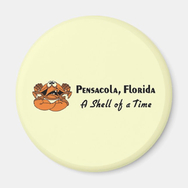 Pensacola Florida Crab Magnet (Vorne)