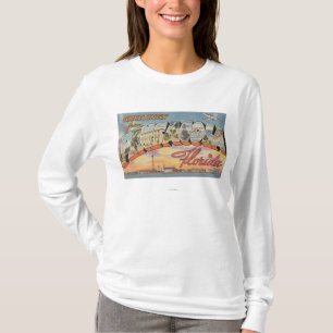 Pensacola, Florida - große Buchstabe-Szenen 2 T-Shirt