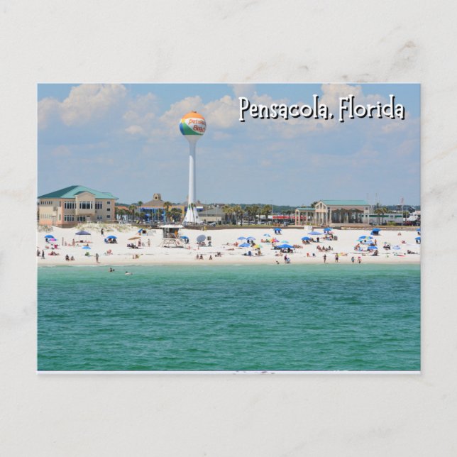 Pensacola Florida Postcard Postkarte (Vorderseite)