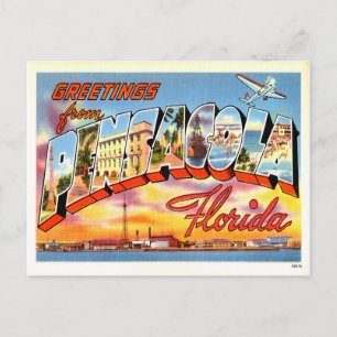 Pensacola Florida Postkarte