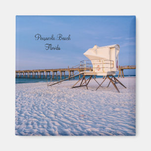Pensacola Morning Rettungsschwimmer und Pier Magne Magnet