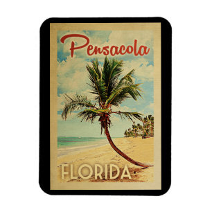 Pensacola Palm Tree Magnet