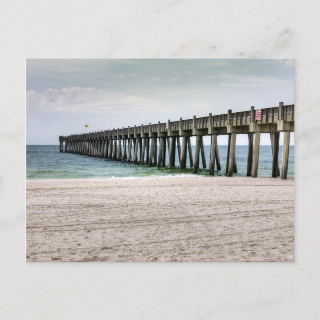 Pensacola Pier Postkarte (Vorderseite)