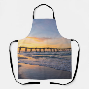 Pensacola Pier Shoreline Sunrise Schürze
