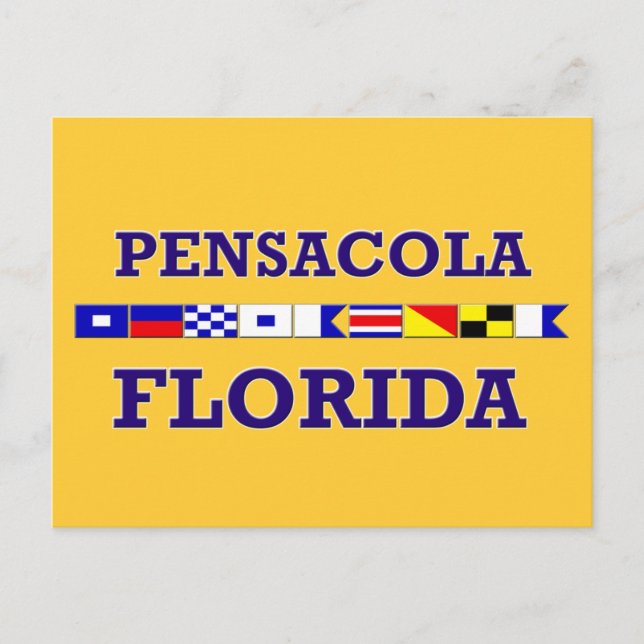 Pensacola Postcard Postkarte (Vorderseite)