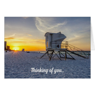 Pensacola-Rettungsschwimmer-Station-Sonnenaufgang-