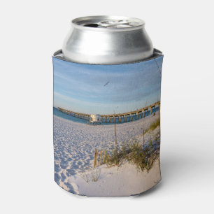 Pensacola Sand Dunes Pier Morning Can Cooler Dosenkühler