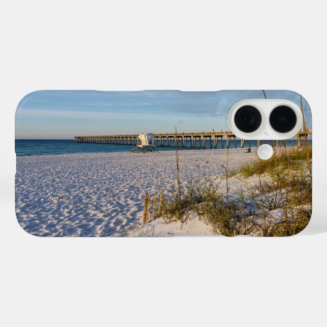 Pensacola Sand Dunes Pier Morning iPhone Fall Case-Mate iPhone Hülle (Rückseite (Horizontal))