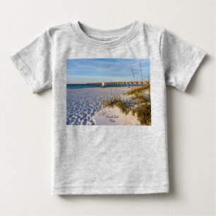 Pensacola Sand Dunes Pier Morning Kleinkind T - Sh Baby T-shirt